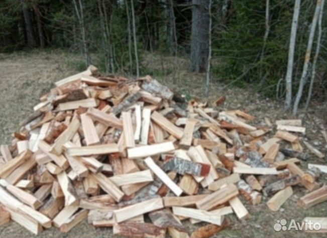 Дрова березовые колотые