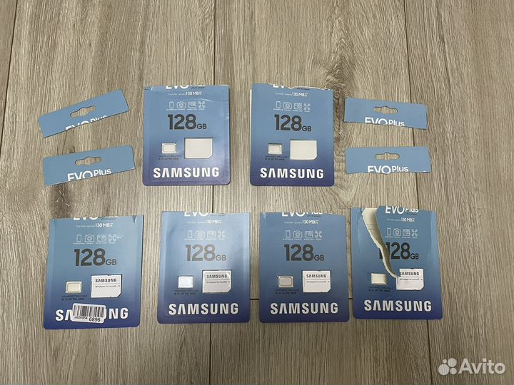 Адаптеры micro sd samsung и упаковки от sd карт