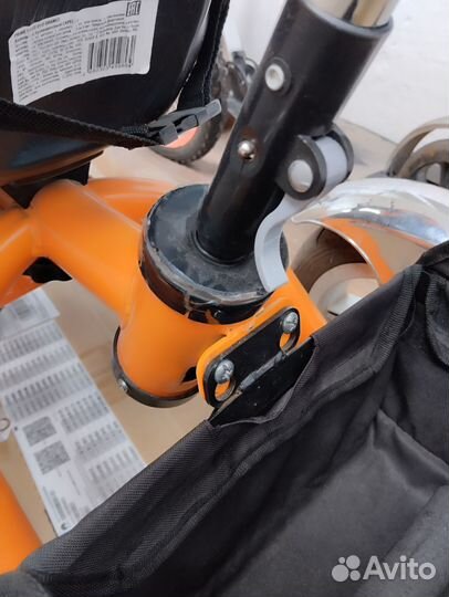 Велосипед коляска с ручкой