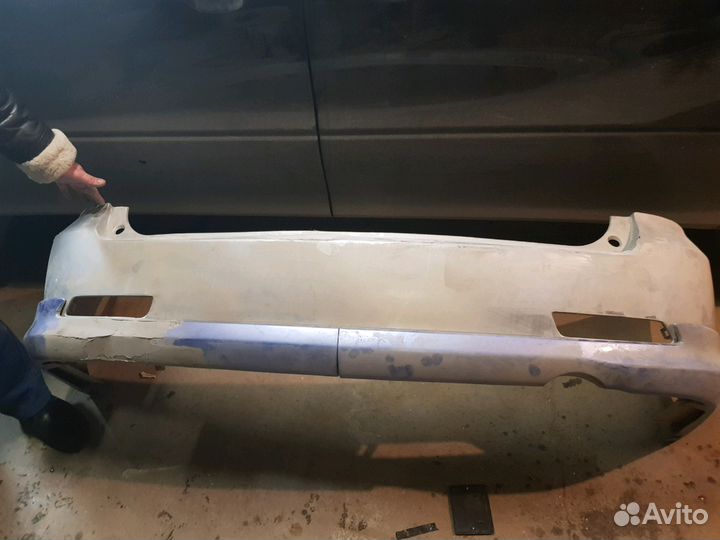 Бампер задний Калдина