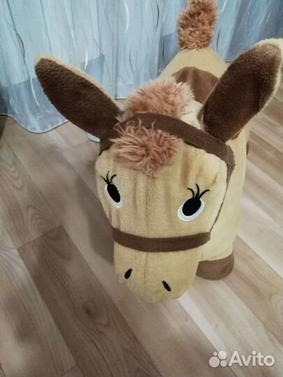 Игрушка Лошадка попрыгун надувная