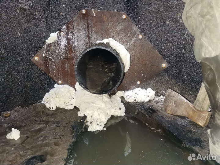 Чистка выгребных и канализационных ям в ручную