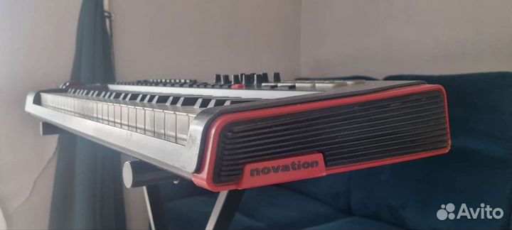 Midi клав novation impulse 49 + стойка + педаль