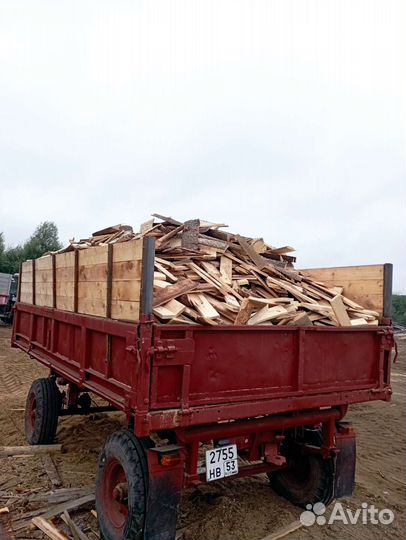 Дрова горбыль