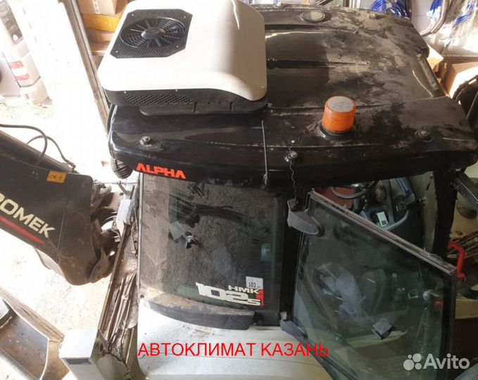 Кондиционер на трактор Hidromek 102S