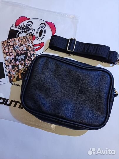 Сумка la routine кожа