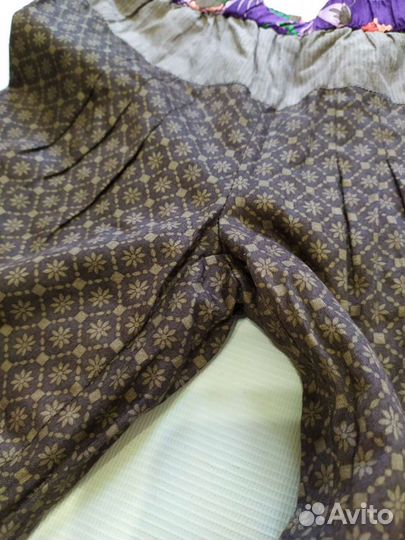 Индийский стиль или хиппи штаны джоггеры двойные