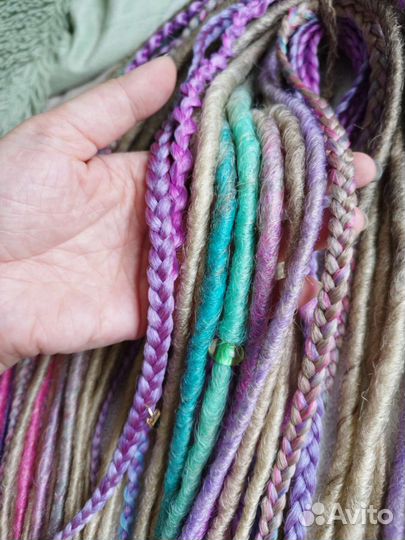 DE дреды и косы комплект новый