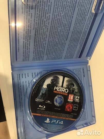 Игры ps4 Metro 2033