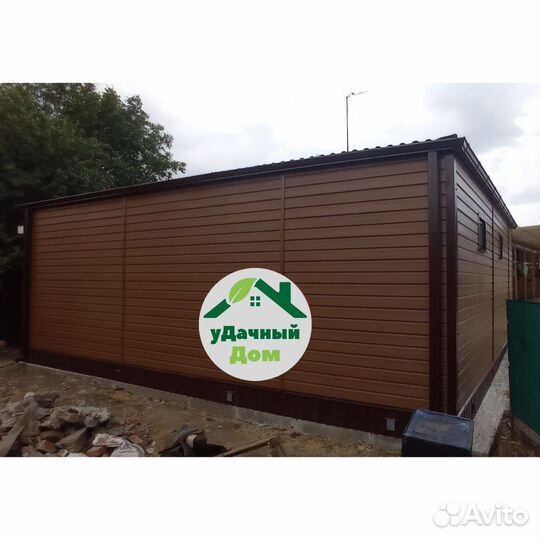 Каркасное строение 36м²