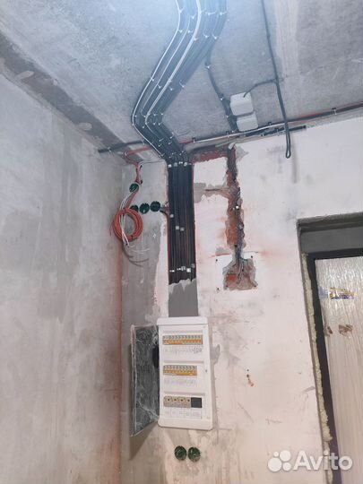 Электрик, перенос розеток, замена проводки