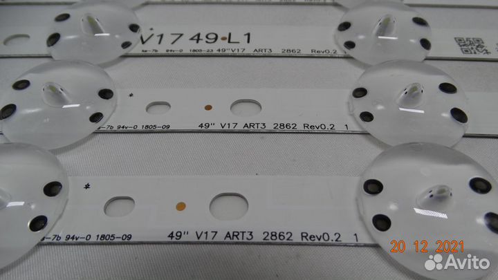 Новая подсветка 49 V17 ART 2862 REV0.2