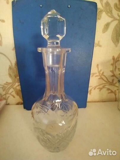 Графин, салатник хрустальные