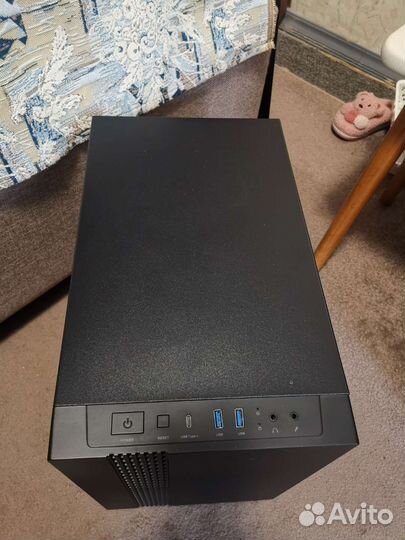 Корпус chieftec + бп be quiet 350w