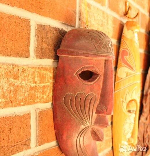 Маски из дерева африканские шри ланка таиланд