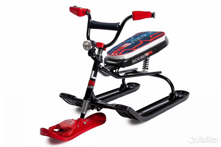 Снегокат, Nika - Snowdrive (снд3), Черный / Черный