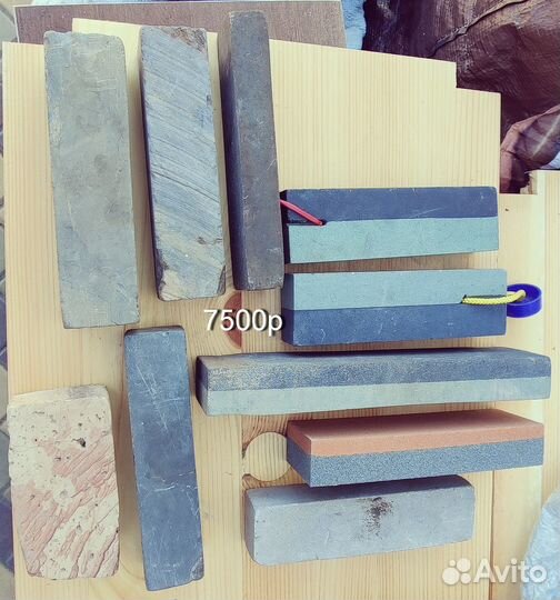 Японские камни для заточки ножей бритв king водные