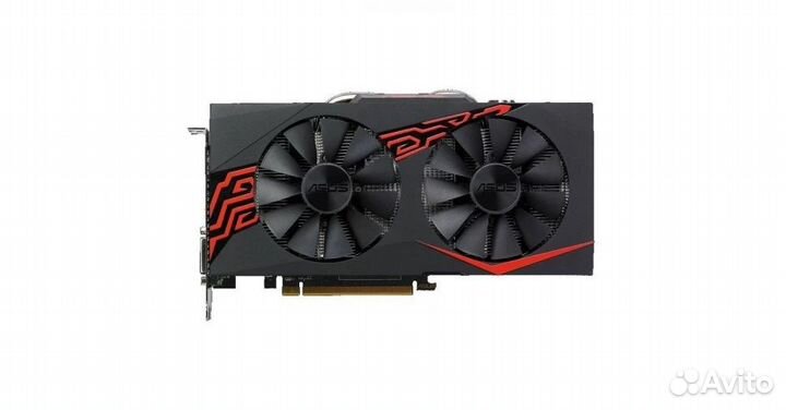 Видеокарта asus RX 570 4gb expedition (DVI)