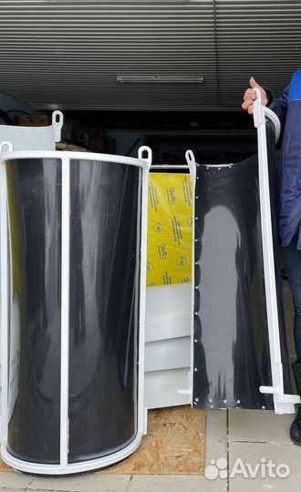 Пластиковый лоток автобетоносмесителя