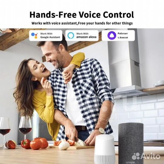 Смарт розетка / Умная розетка - 20А Wi-Fi