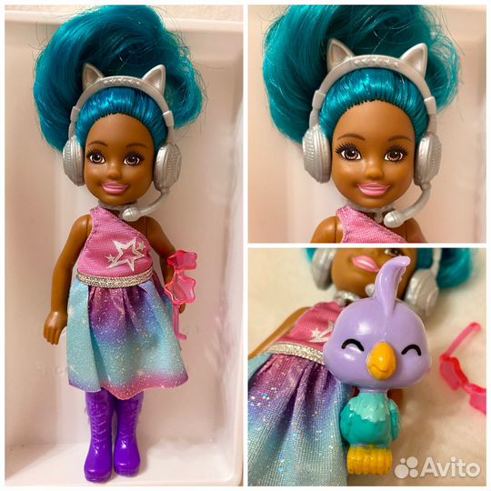 Кукла Барби Barbie шарнирная, кукла Челси