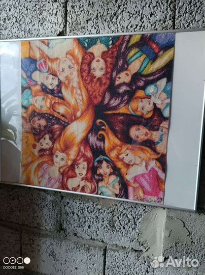 Картина из страз алмазная мозаика