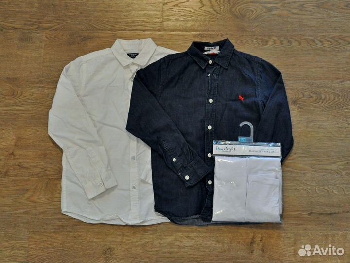 Брюки, пиджак, жилет и рубашки на 134 в школу