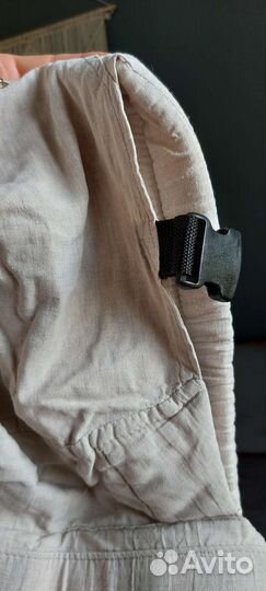 Эргорюкзак Sling me из льна