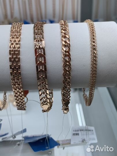 Золотой браслет нонна