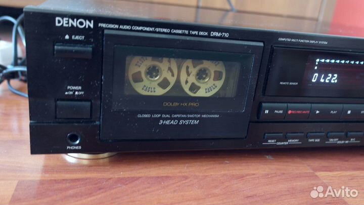 Кассетная дека denon DRM-740