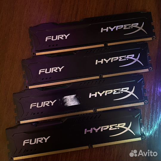 Оперативная память DDR3 16Gb/4gb 1600MHz HyperX