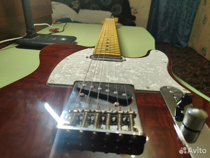 Fender Telecaster Red Wine Реплика
