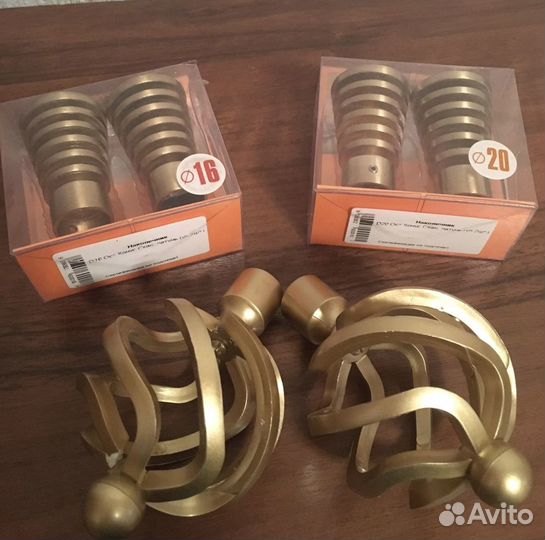 Наконечник для карниза