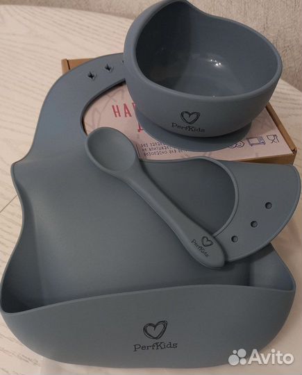 Набор для кормления силиконовый для малышей