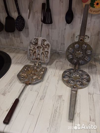 Форма для выпечки орешков и печенья СССР