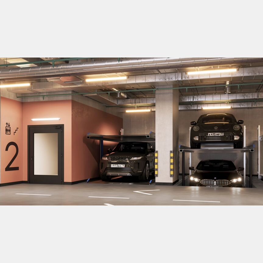 2-к. квартира, 62,7 м², 8/9 эт.
