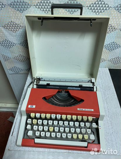 Печатная машинка unis tbm dе Luxе