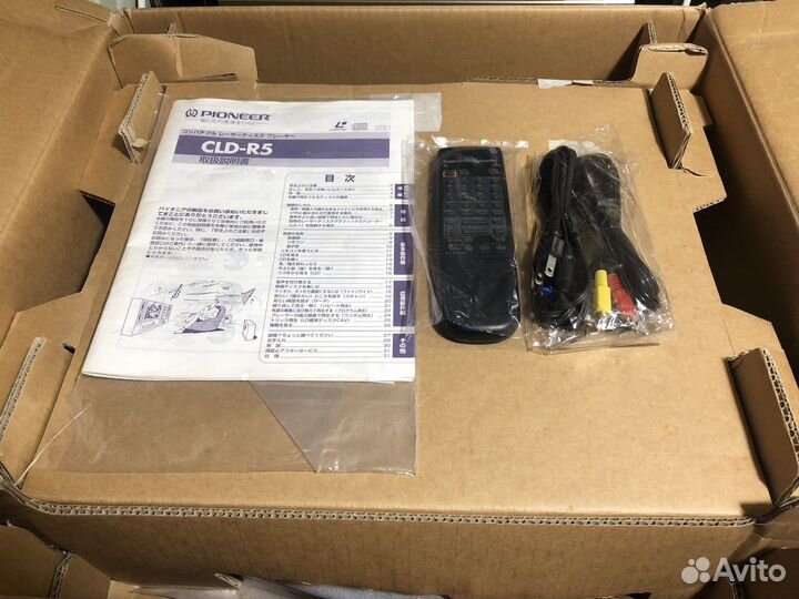 Pioneer CLD-R5 LD Video проигрыватель в коробке