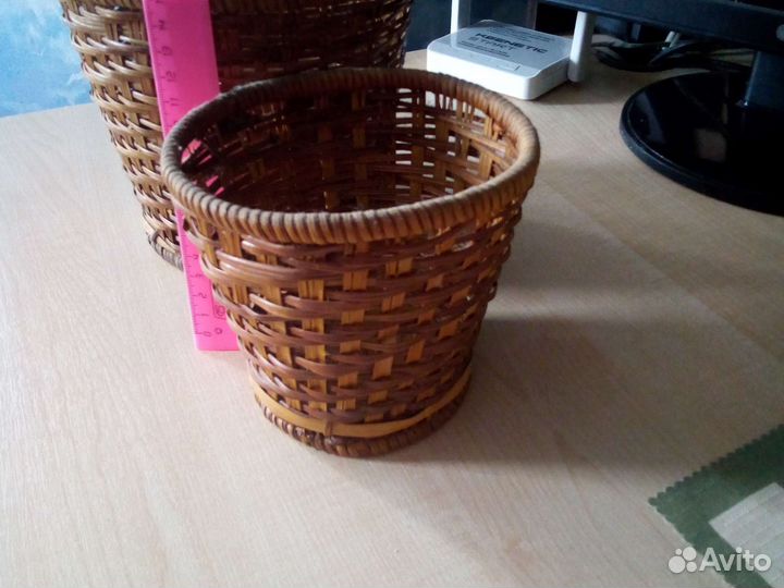 Корзинка плетенная