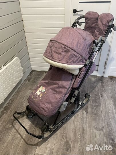 Коляска санки