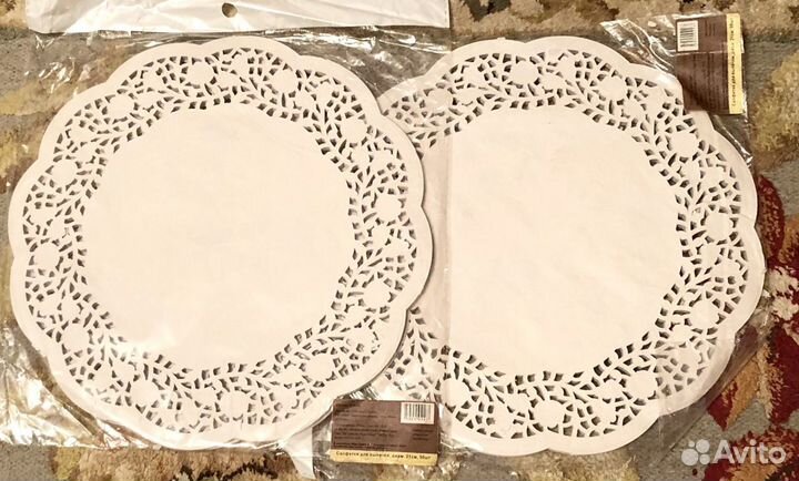 Салфетка Юбочка гофре бумажная Плёнка пищевая