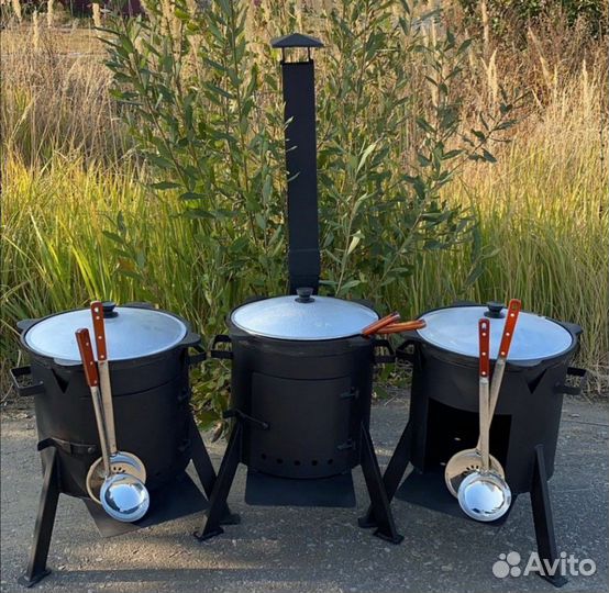 Казан чугунный узбекский