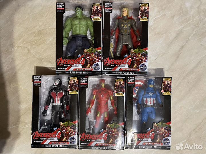 Набор супергероев, набор майнкрафт, игровой центр