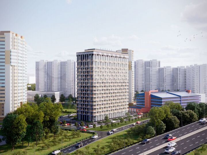 1-к. квартира, 24 м², 3/16 эт.