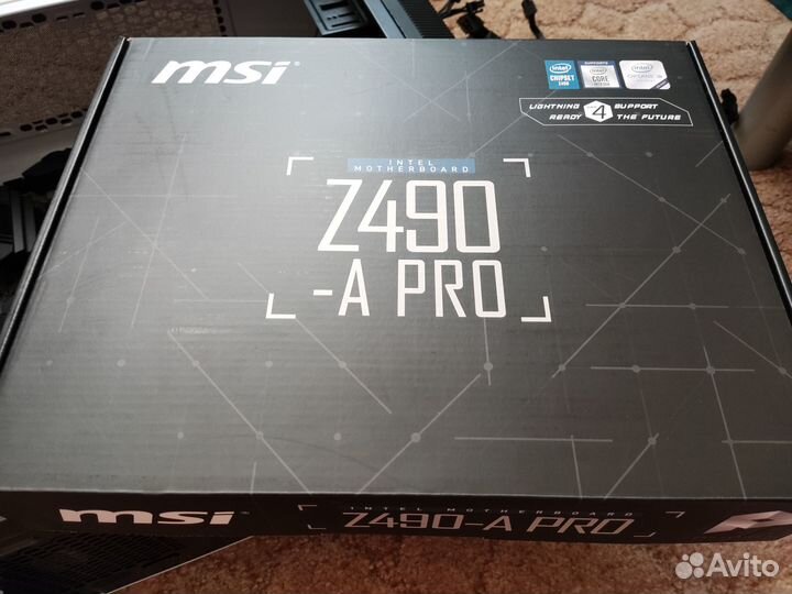 Материнская плата msi z490 a pro
