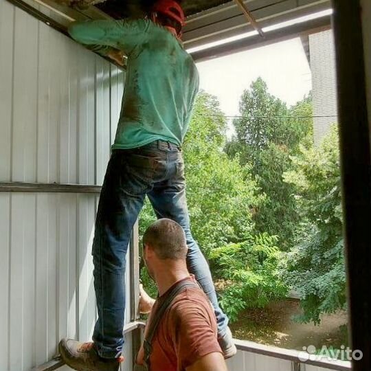 Расширение балкона и бесплатный выезд на замер