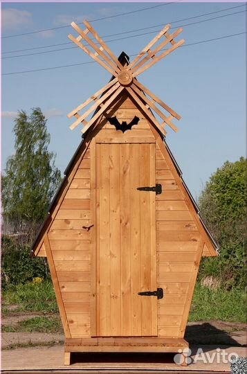 Уличный туалет с установкой SUN339