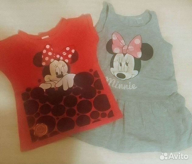 Большой пакет одежды для девочки 92-98