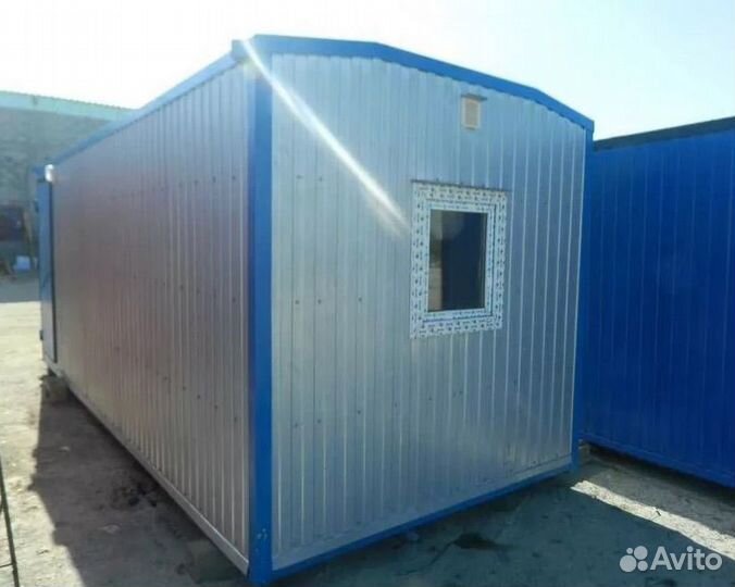 Бытовка из профнастила 6*2,4*2,4, (двп)