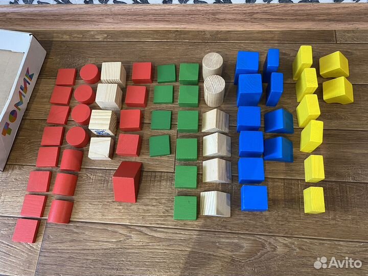 Деревянный конструктор Томик